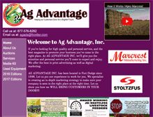 Tablet Screenshot of agadvantageinc.com